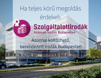 Azonnal költözhető, berendezett irodák Budapesten
