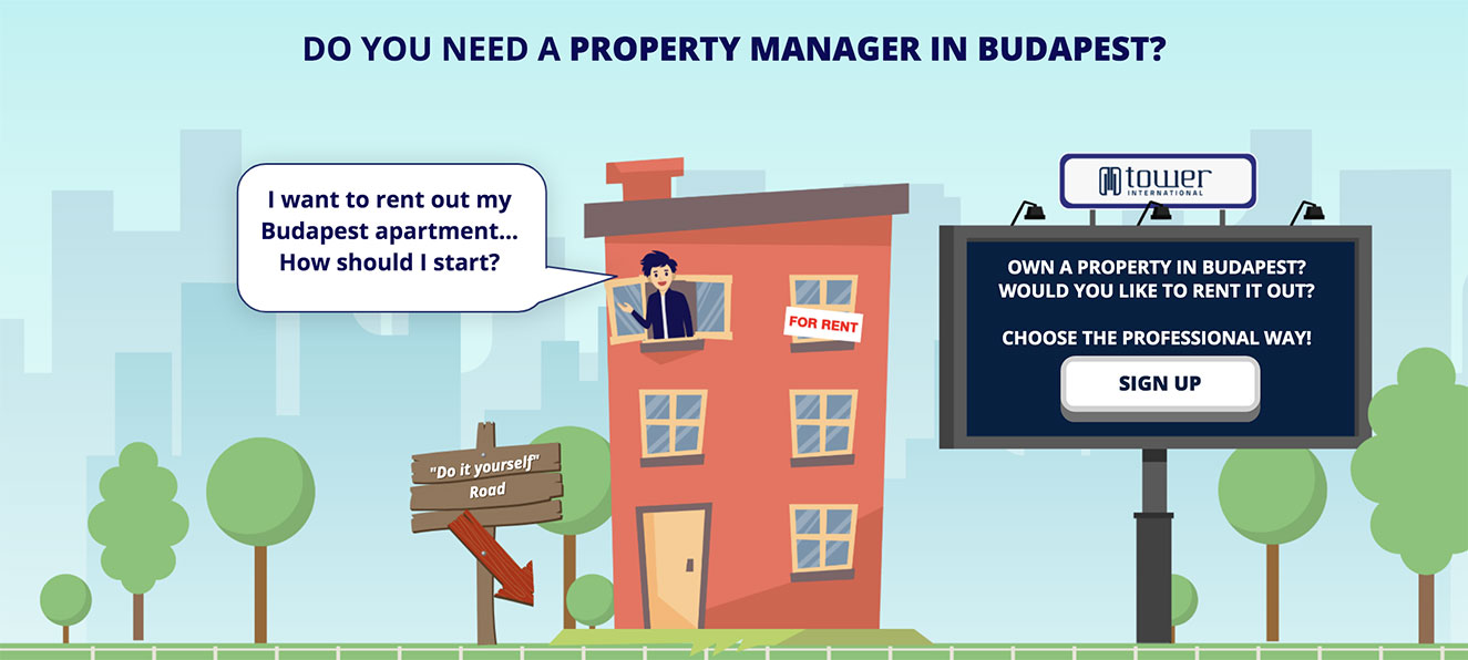 Do you need a Property Manager in Budapest? Find out Tower